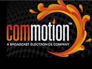 Commotion by Broadcast Electronics logo